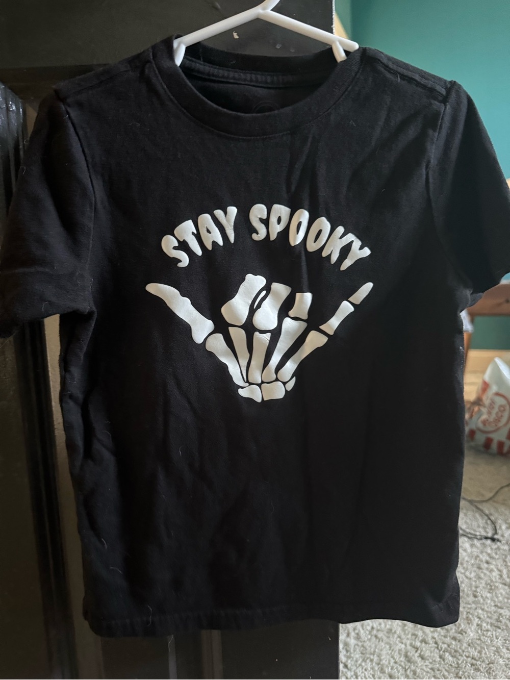 Stay Spooky Kids Graphic Tee - Black